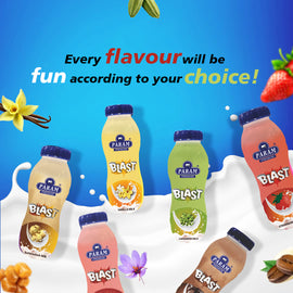 Param Premium Flavoured Milk 180ml (Pack of 24)
