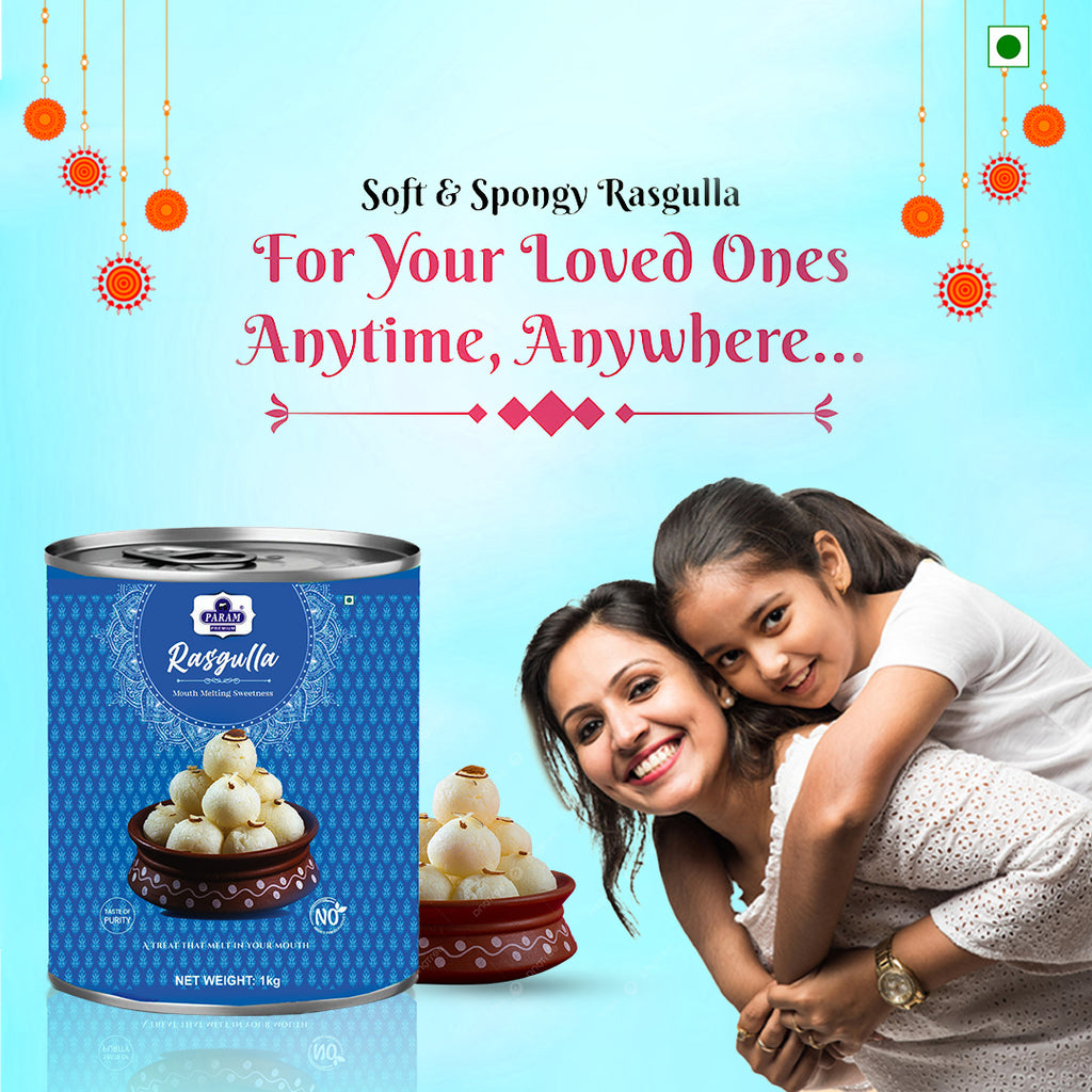 Param Premium Rasgulla 1kg