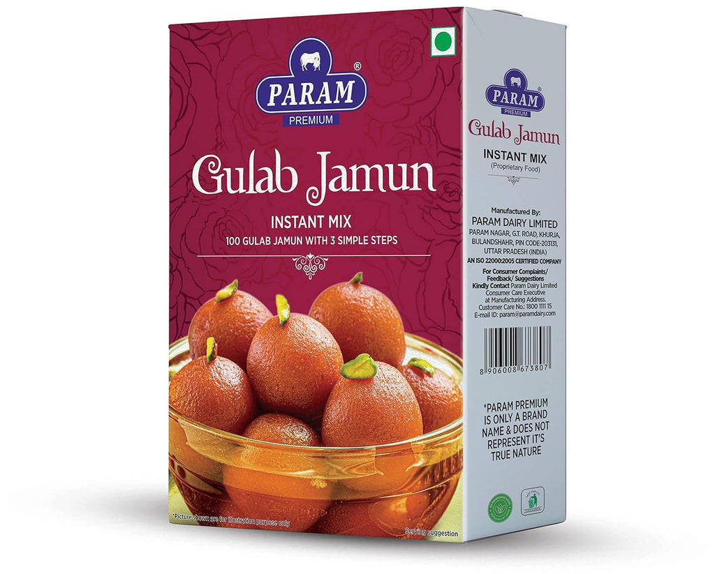 Param Premium Gulab Jamun Instant Mix 500g