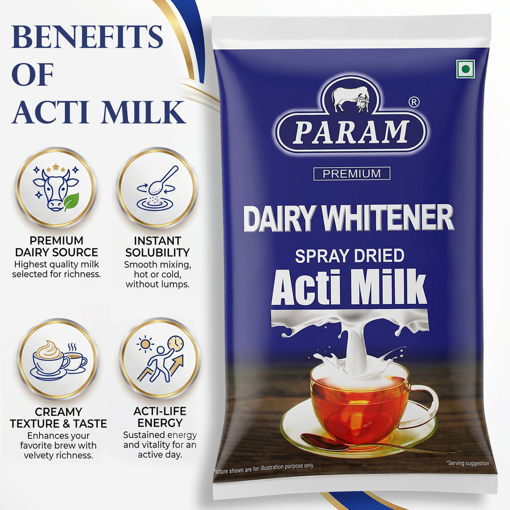 Param Dairy Whitener Milk Powder 1Kg