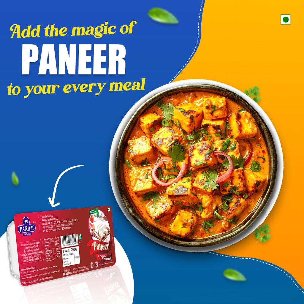 Param Premium Fresh Paneer 1kg