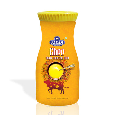 Param Premium Cow Ghee: GC Tested- Jar