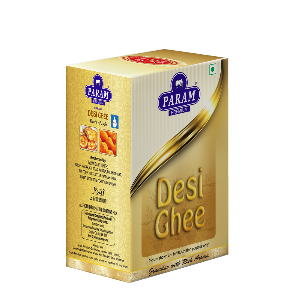Param Premium Desi Ghee with Rich Aroma 900ml