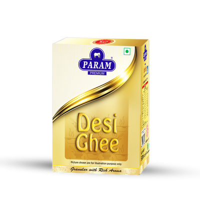 Param Premium Desi Ghee with Rich Aroma 900ml