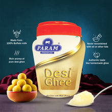 Load image into Gallery viewer, Param Premium Desi Ghee 180ml | GC Tested Pure Traditional Ghee