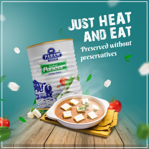 Param Premium Sterilised Paneer