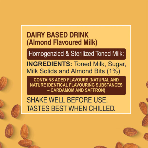 Param Premium Almond Flavored Milk (Pack of 6) - Image 7