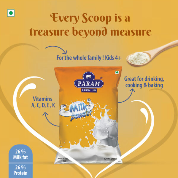 Param Premium Whole Milk Powder - Image 2