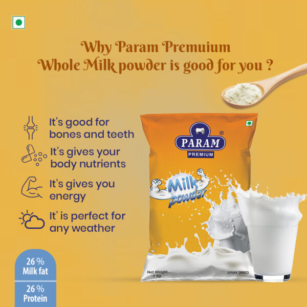 Param Premium Whole Milk Powder - Image 3