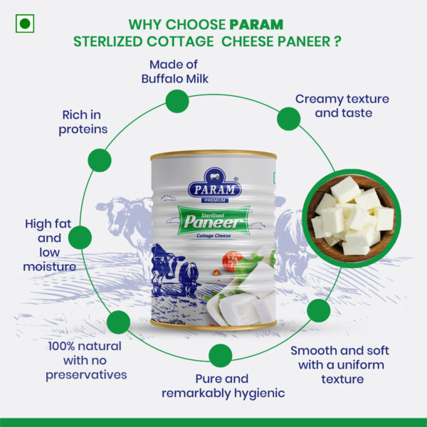 Param Premium Sterilised Paneer - Image 5