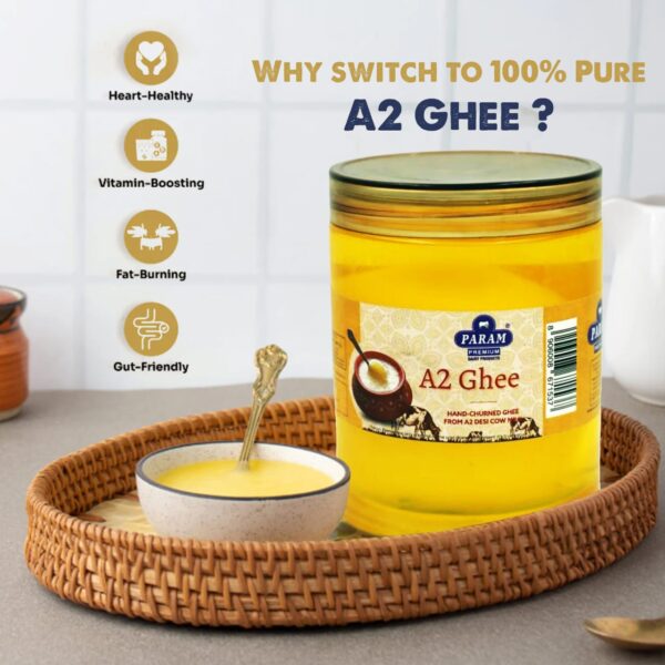 Param Premium A2 Cow Ghee GC Approved - Image 4