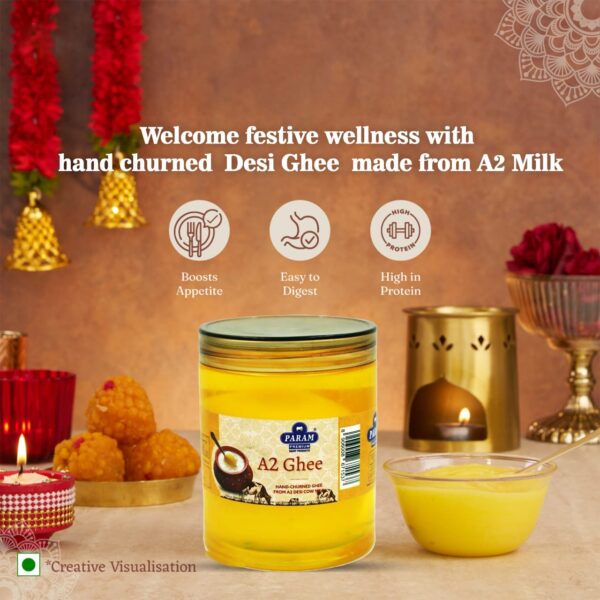 Param Premium A2 Cow Ghee GC Approved